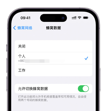 泾阳苹果维修服务分享如何在iPhone上使用双卡 